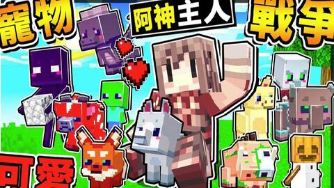 Minecraft 超萌 麦块小宠物 居然全可以养 27 种你可以在麦块饲养の超可爱 口袋宠物 每一种都有