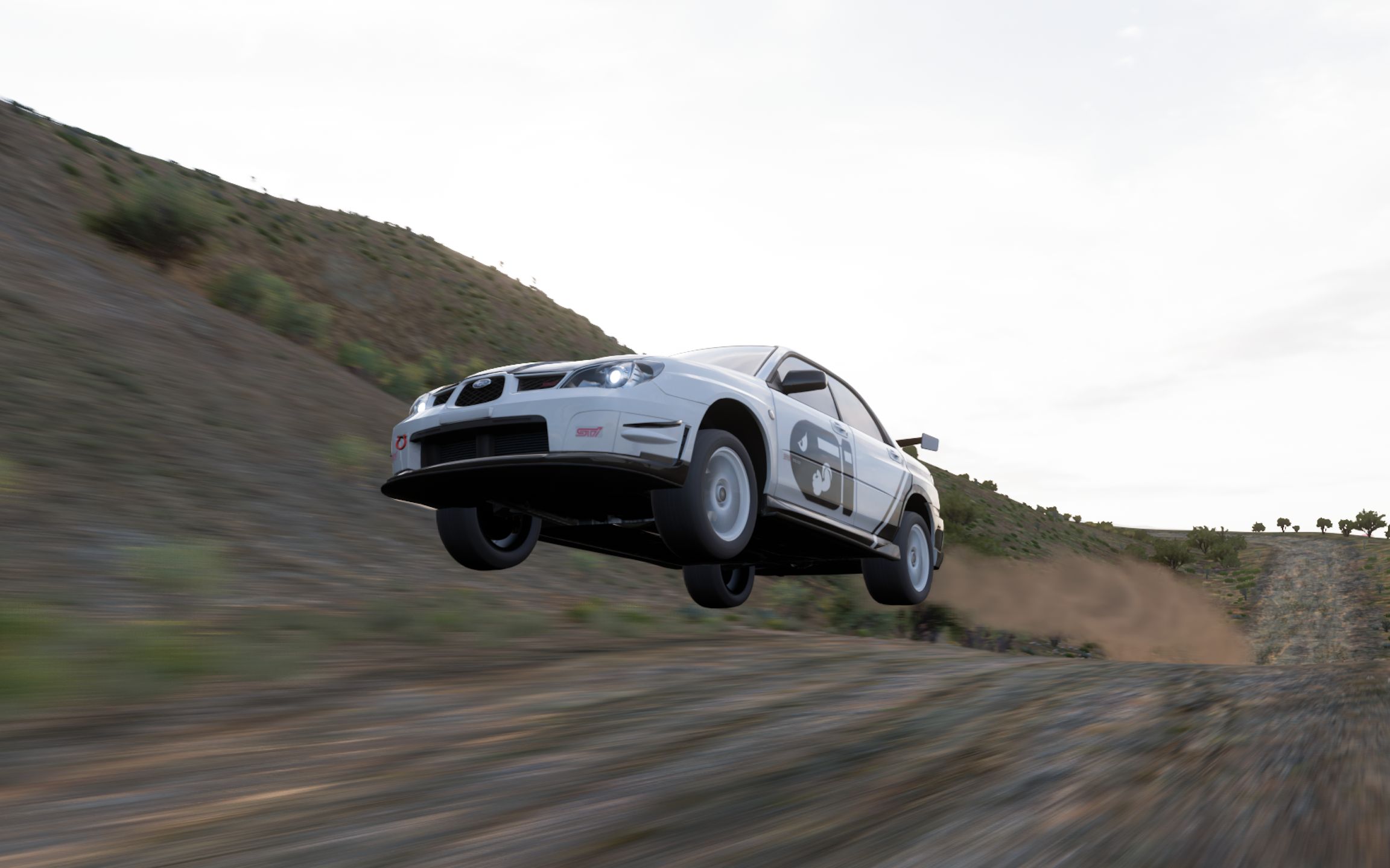 【地平线5】正经拉力车跑拉力赛,05款斯巴鲁翼豹a级浅滩竞走赛2:44.