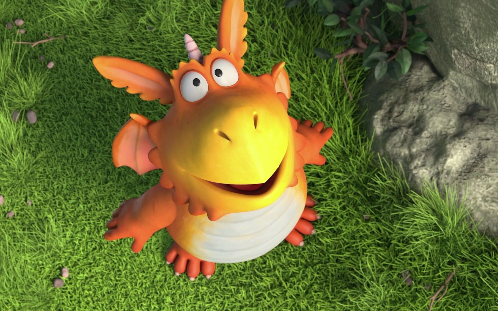 风靡海外的超萌ip动画小龙左格的成长之路02集