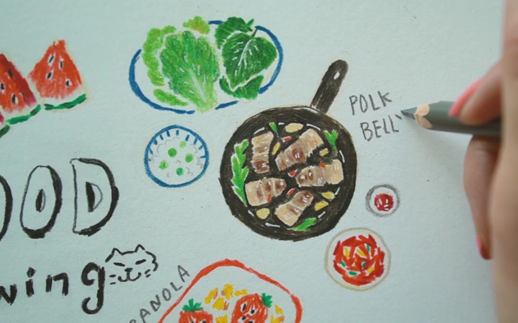 〔彩铅/食物〕彩铅食物绘画素材‖Food Drawing‖哔哩哔哩bilibili