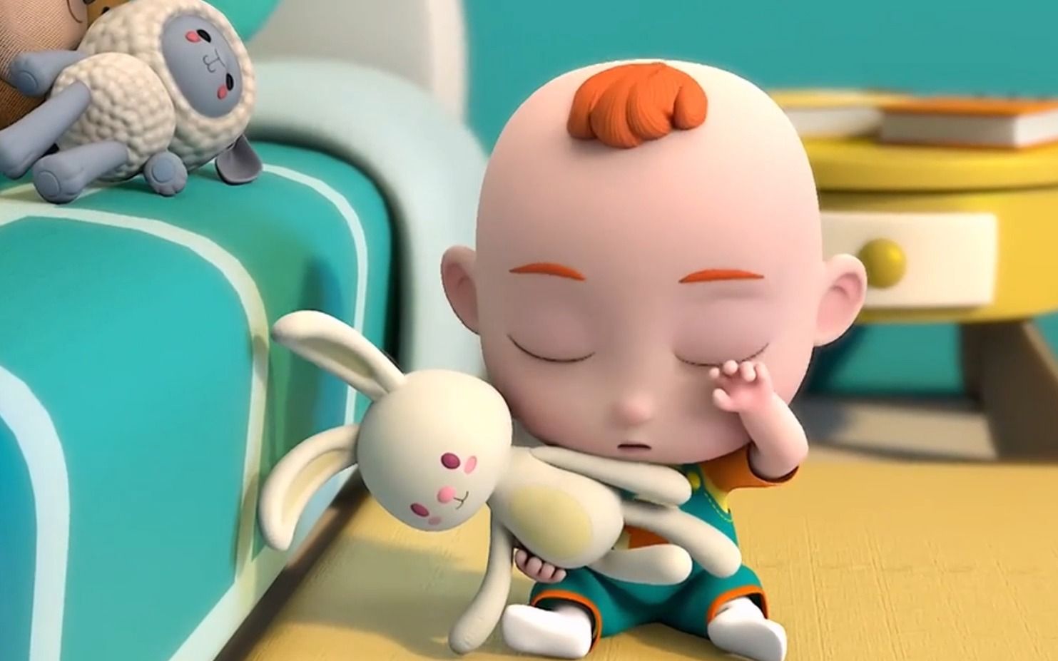 【超级宝贝 jojo】床上的十个小宝贝 | 早教 益智动画 启蒙 亲子互动