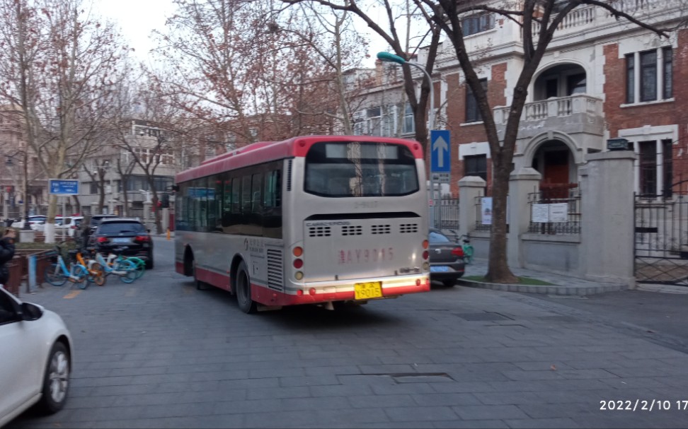 天津公交629路小解振动仪第一视角行驶实录