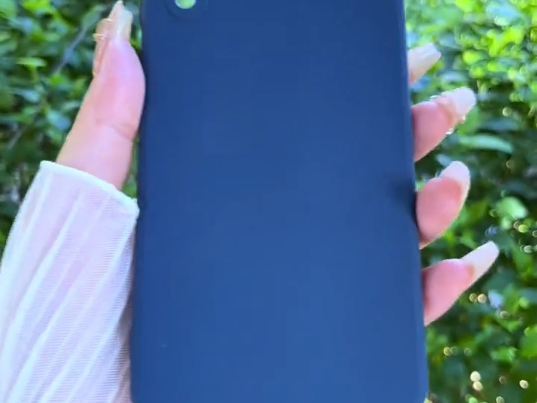 华为直边液态硅胶手机壳,绝绝子