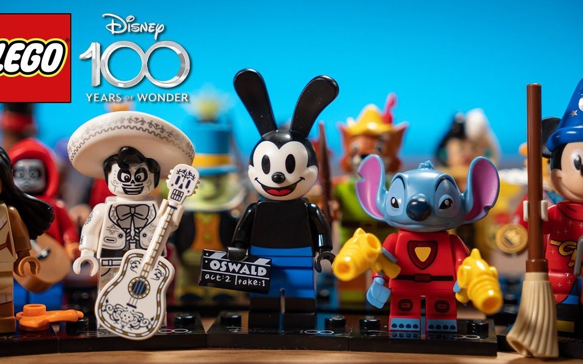 乐高迪士尼100周年人仔评测!