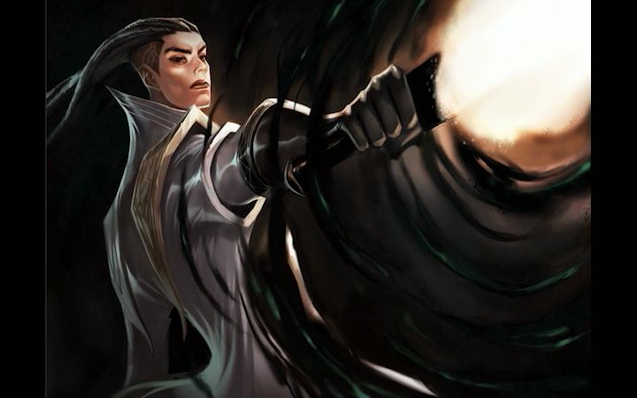 英雄联盟卢仙插画全过程