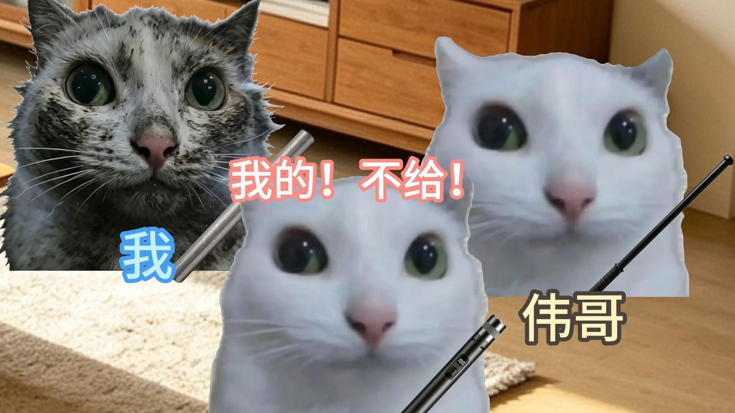 第三：我也有棍棍了！