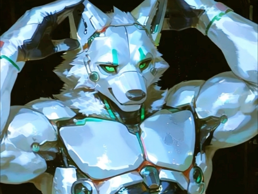 通用狼人型仿生机械已修复完成,正加入运行队列