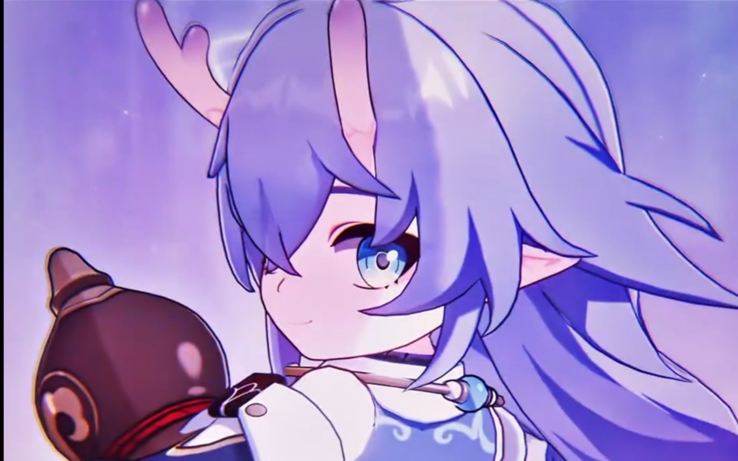 白露抓尾巴的样子也太可爱了叭.#通往群星的轨道#崩坏星穹铁道#白露