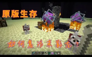 Download Video: 【Minecraft百宝箱】原版如何复活末影龙？？