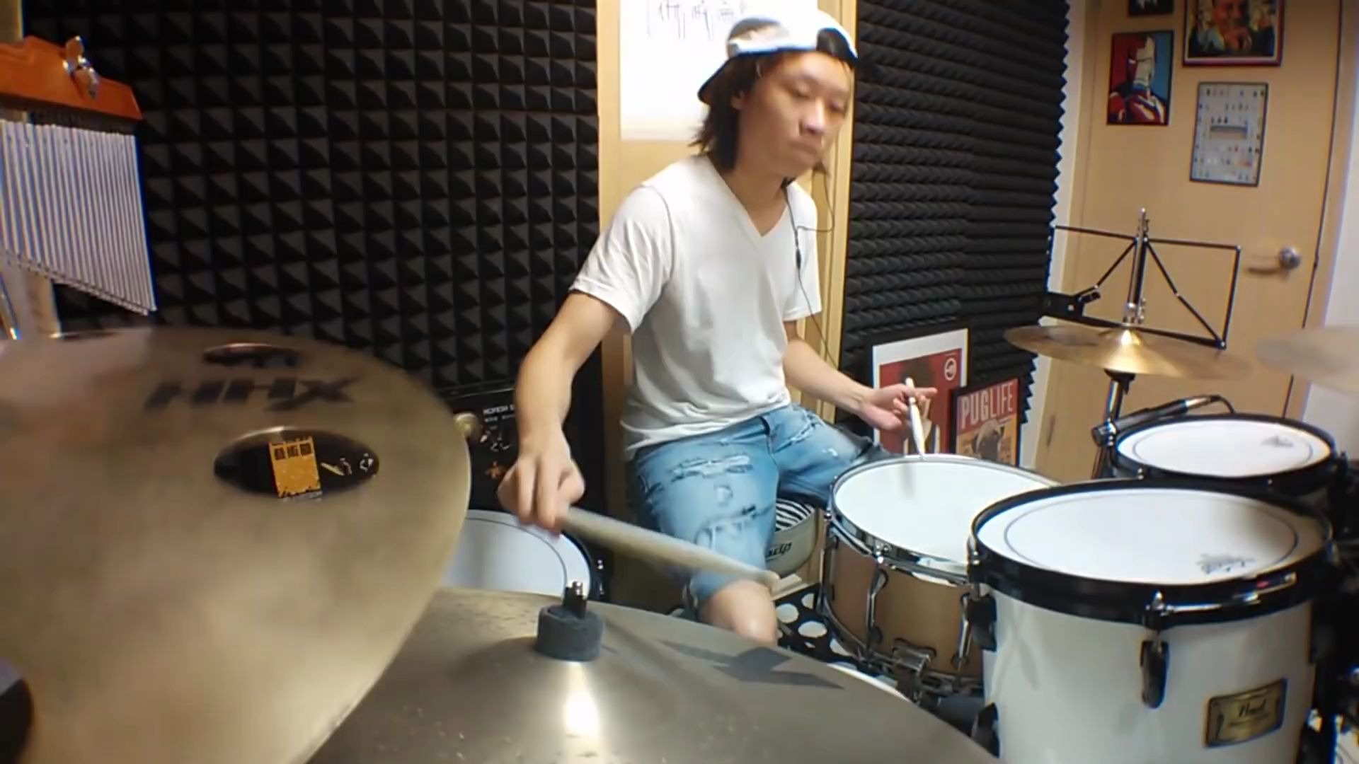 hank levy -whiplash爆裂鼓手架子鼓演示