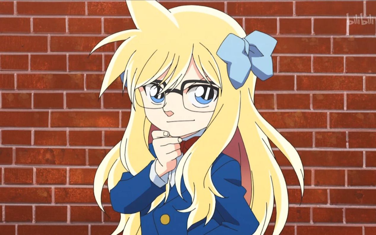 柯南你怎么变成女孩子的了?动 漫 乱 入 名 场 面!