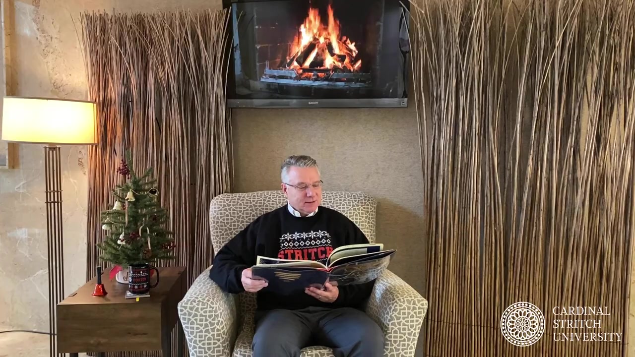 [图]'Twas the Night Before Christmas reading by Dan Scholz