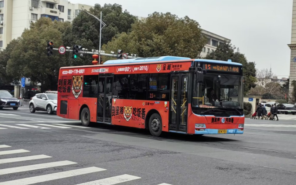 pov.ep614,无锡公交15路:盛岸公交停车场→招商城汽车南站