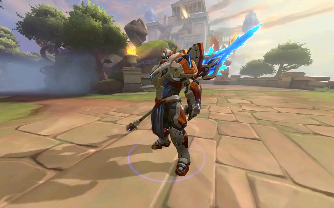 smite神之浩劫机甲神王奥丁皮肤演示