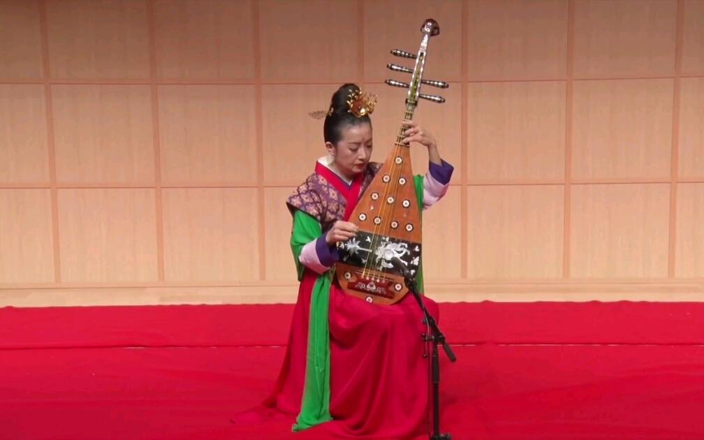 五弦琵琶】天界の麗玉/螺鈿紫檀五絃琵琶（作曲：劉宏軍/ 演奏：邵容）_