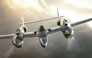 Скачать видео: P-38”闪电“战斗机性能大揭秘！