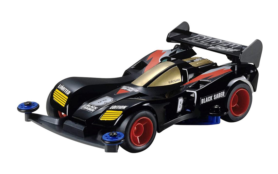 四驱车"黑色战神"喷涂