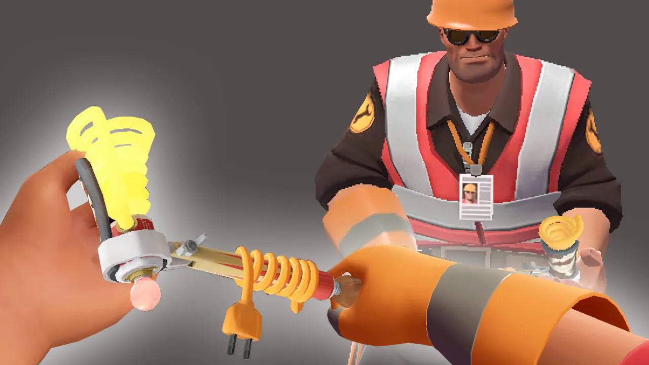 【Zhain Custom Weapons】TF2 Engineer Homemade Wrench军团要塞2