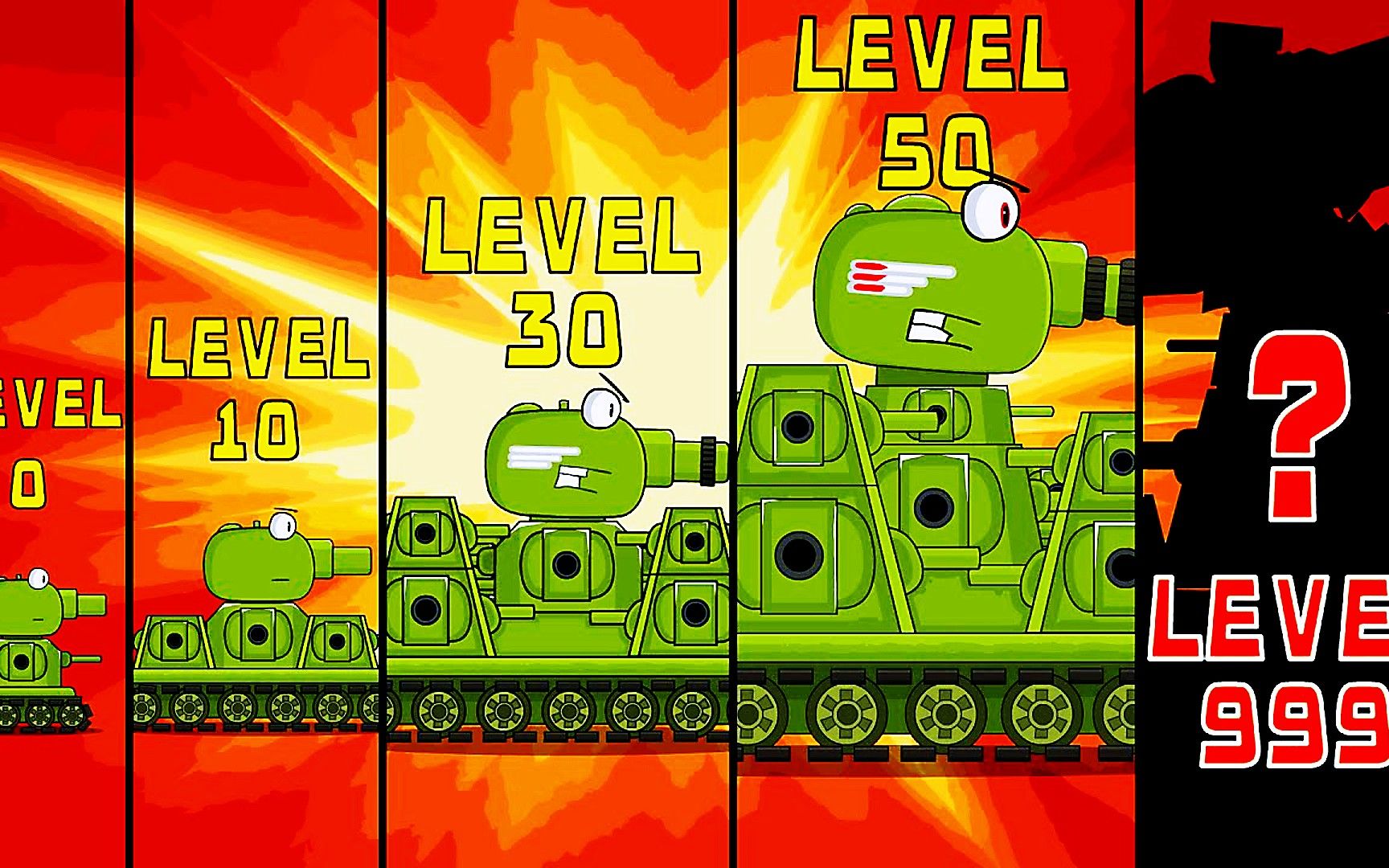 坦克世界:第43届boss升级竞技赛,kv44升级模式,联盟攻击获得重生