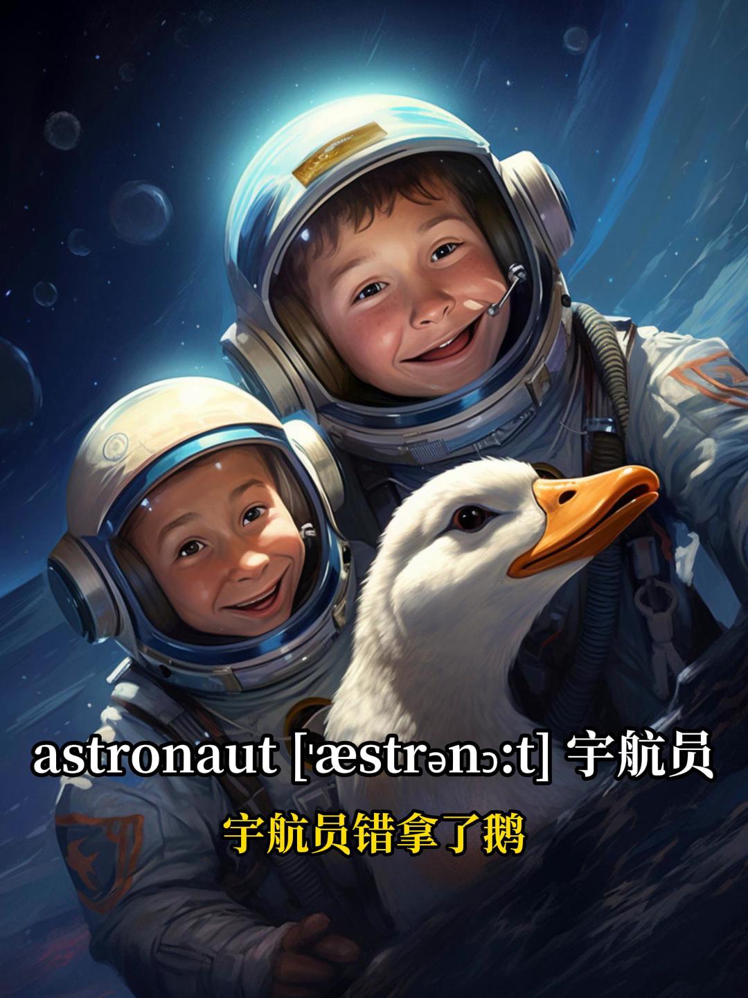 试试高效英语单词记忆法,astronaut哔哩哔哩bilibili