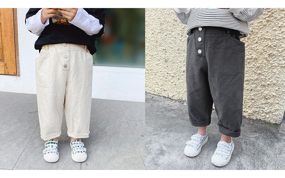 裁缝学苑 tg36儿童萝卜裤 男女童休闲裤