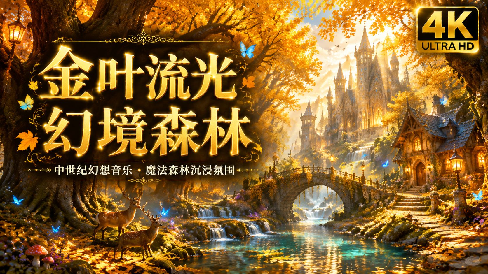 金叶流光森林：梦幻中世纪秘境