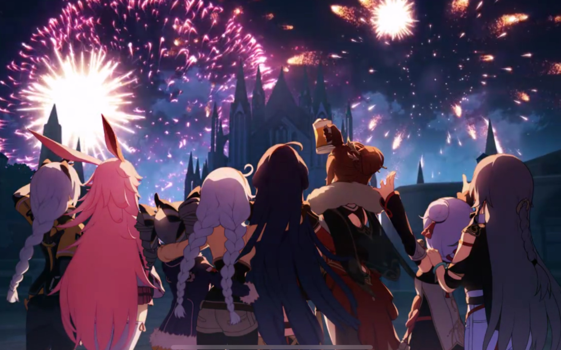 崩三2.14全员情人节彩蛋