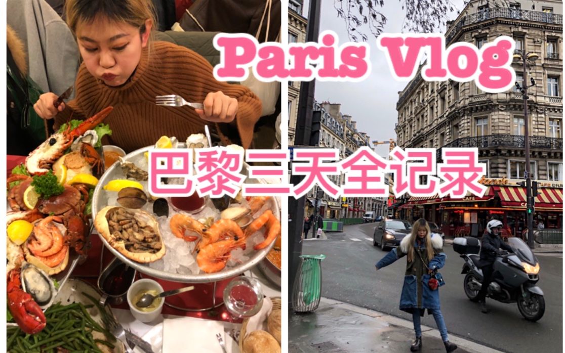 [图]和我一起逛巴黎！Paris Paris vlog 巴黎游记三天全记录 经典景点+买买买+最火海鲜店