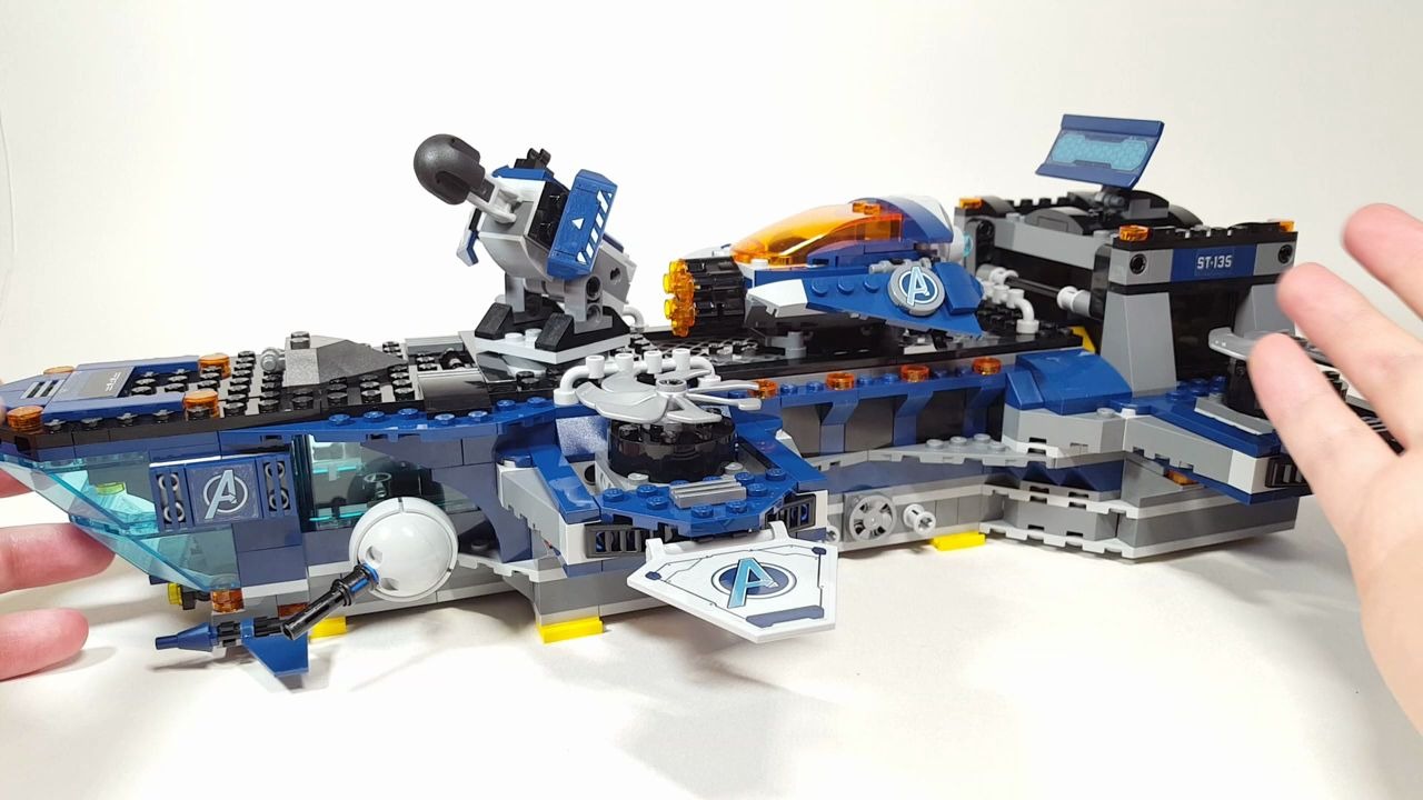 乐高复仇者联盟helicarrier76153预览