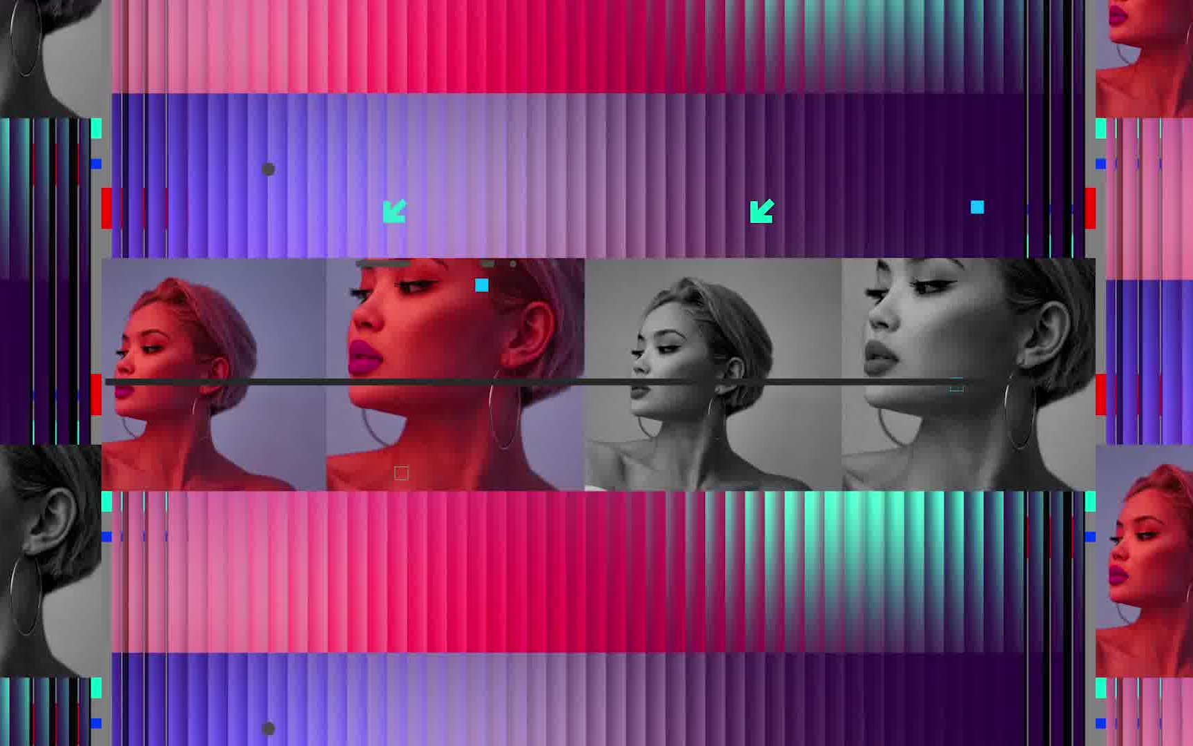 ae模板-时尚人物主播模特介绍视频综艺节目片头视频宣传片视频开场