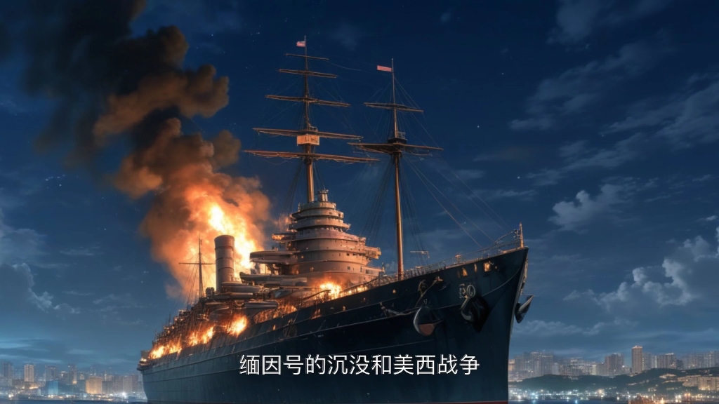 3分钟了解 "缅因号"的沉没与美西战争