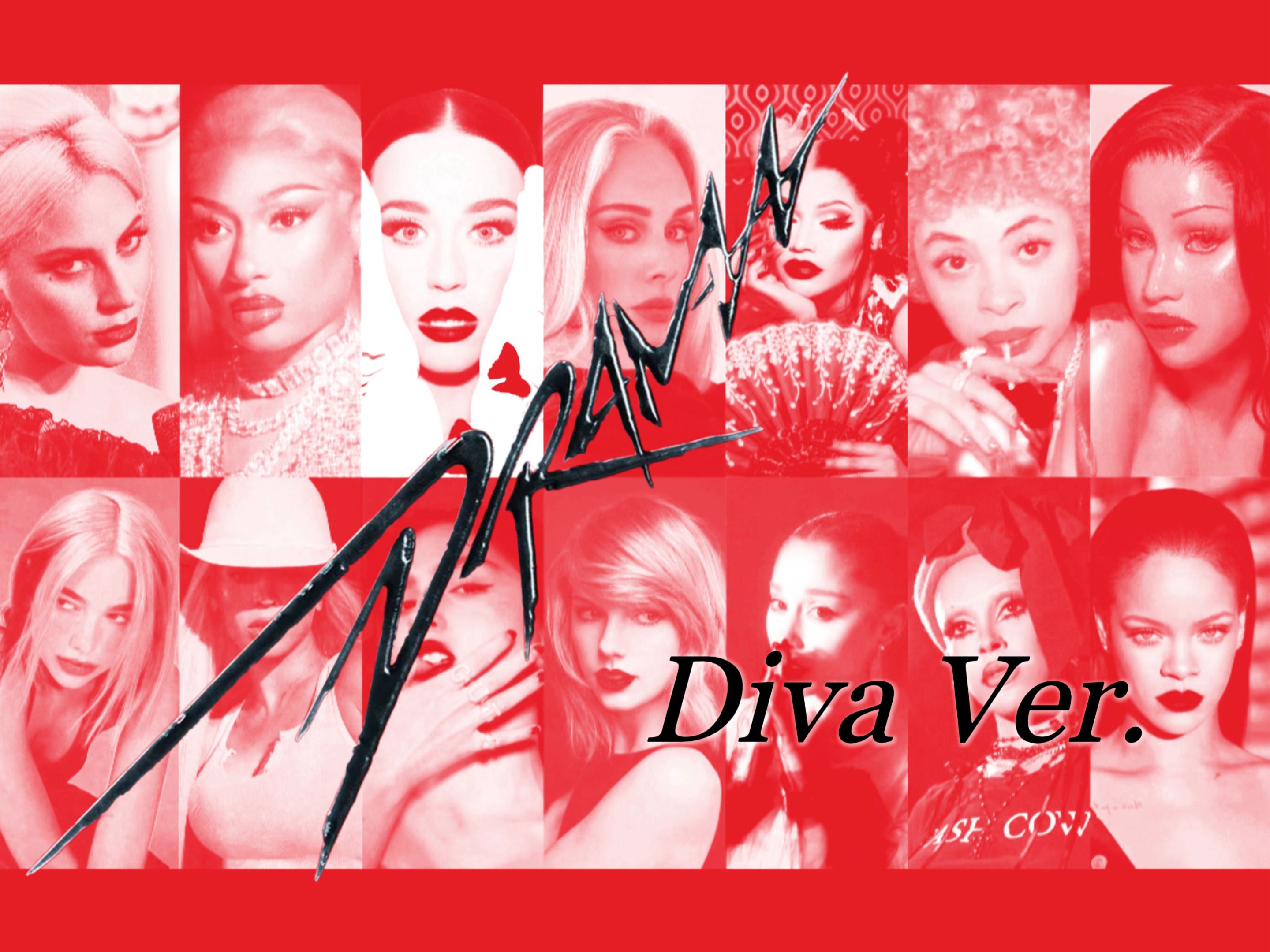 【ai cover】欧美diva合唱drama,史诗感拉满