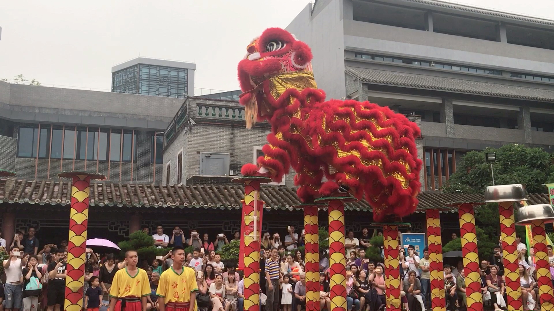 佛山祖庙舞狮