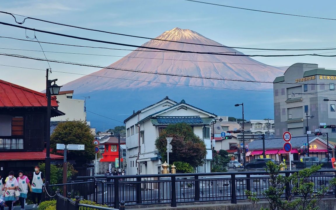 【超清日本】静冈县富士宫市 富士山本宫浅间大社 周边漫步 2023.10