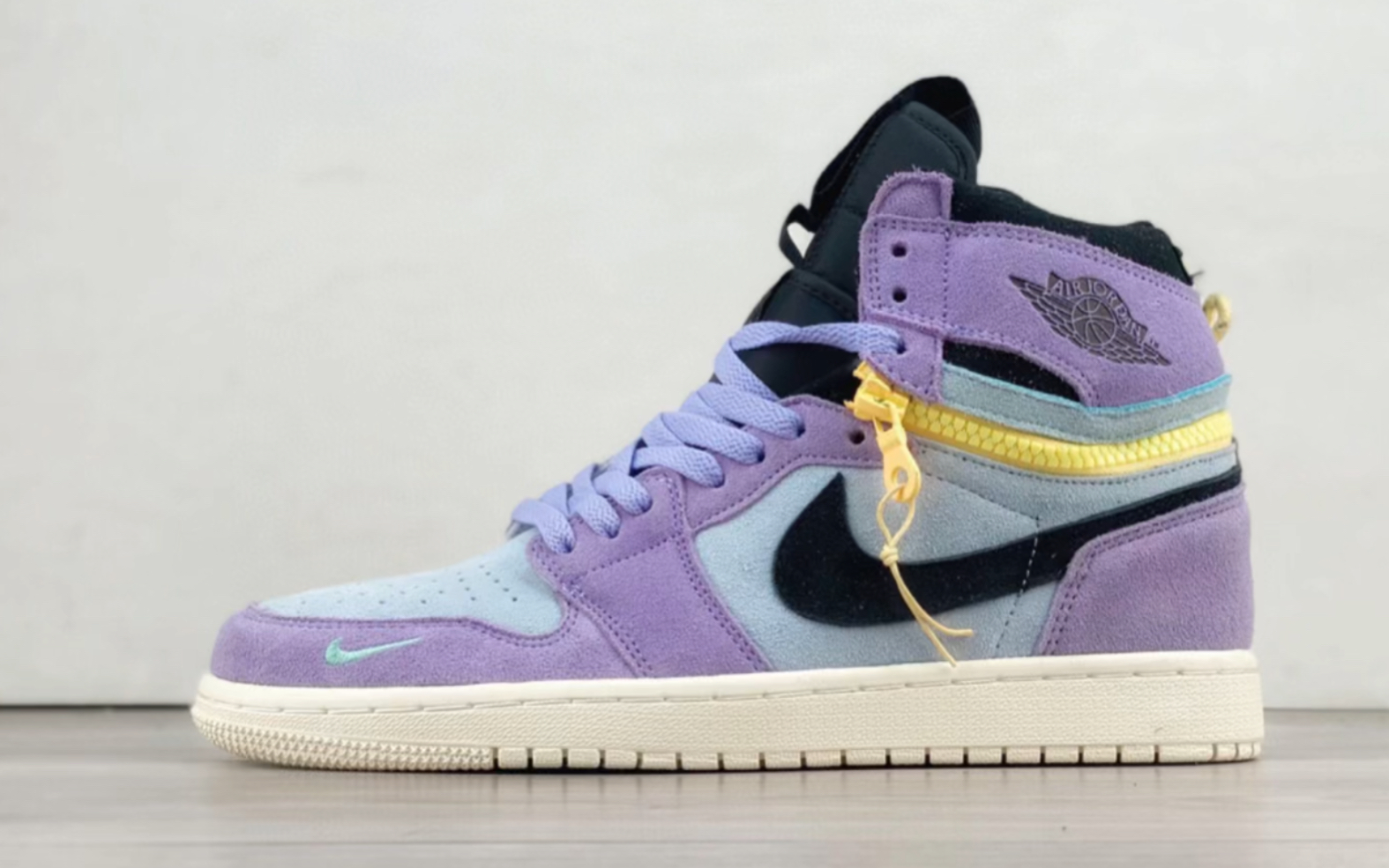 乔丹 air jordan 1 high switch purple pulse 紫罗兰 拉链机能篮球鞋
