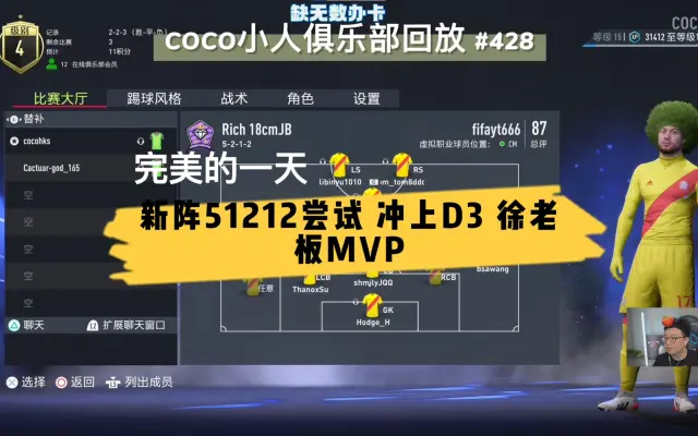 Coco花式fifa的个人空间 哔哩哔哩 Bilibili
