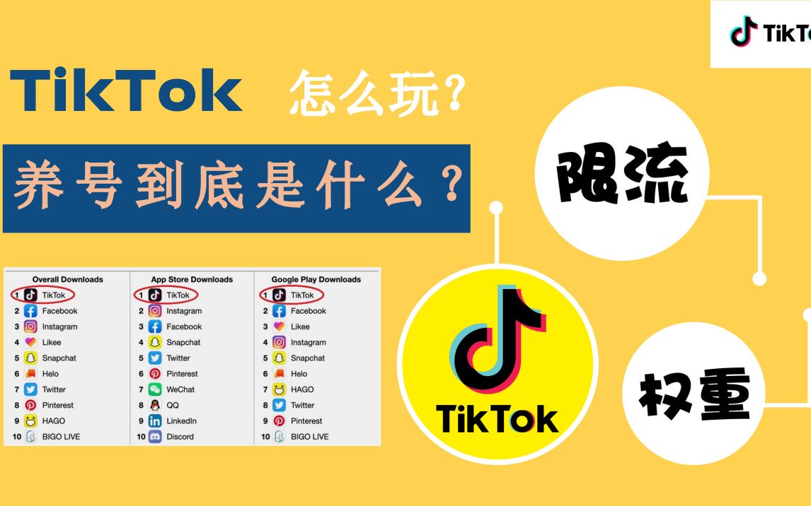 TIKTOK 抖音国际版 2020: 我的视频为什么没有播放量?到底什么是养号,怎么养?哔哩哔哩bilibili