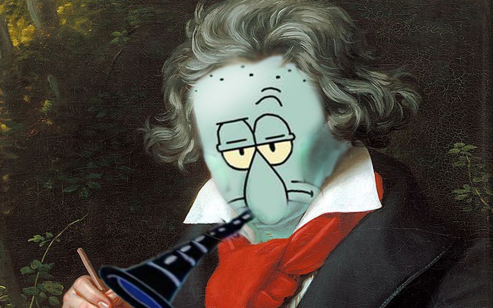 章 鱼 哥 の 古 典 单 簧 管 阴 乐