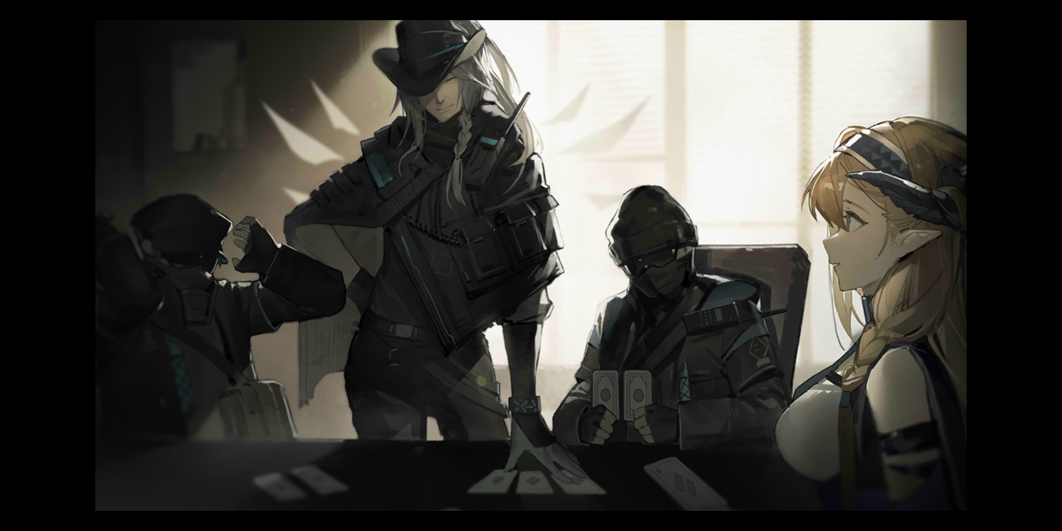 【明日方舟】风暴瞭望剧情cg截图