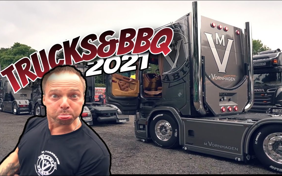 【TruckPorn】德国埃姆斯兰县的一场卡友聚会 | 卡车派对 | Trucks & BBQ 2021 #430哔哩哔哩bilibili