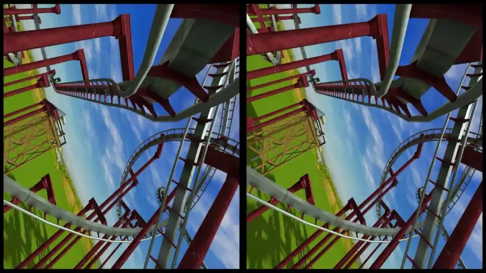 3D Roller Coaster 55 VR Videos 3D SBS Google Cardboard VR