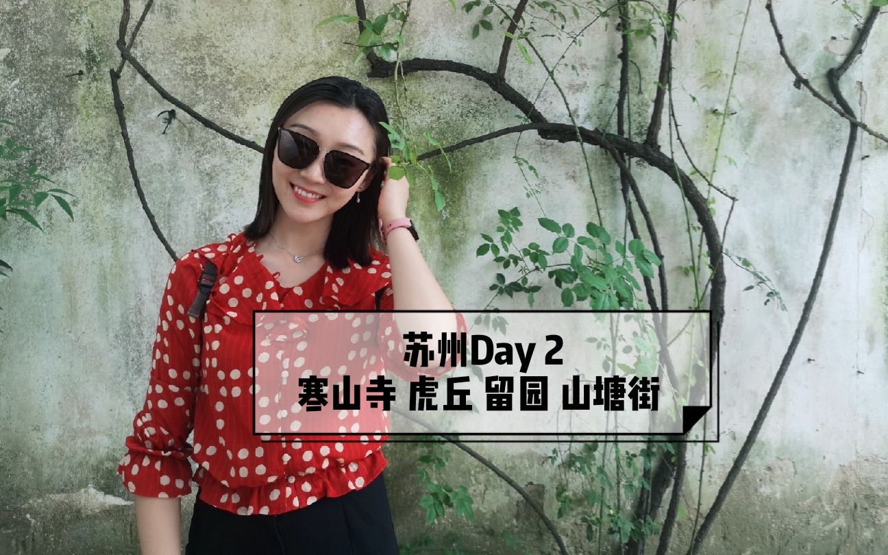 苏州Vlog Day2 景点美食篇| 姑苏城外寒山寺|AAAAA虎丘|四大园林之一留园|小桥流水人家的山塘街|糖粥|鸡爪猪蹄|面食星人|逛吃逛吃的一天哔哩哔哩bilibili