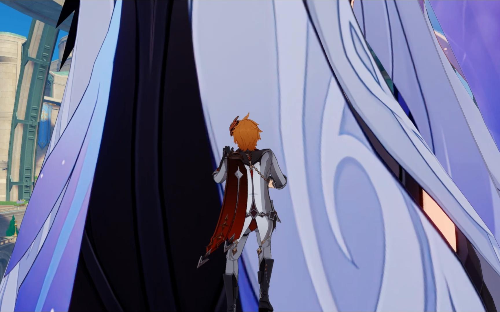 【原神giantess】丝柯克:感觉身上有公子在爬