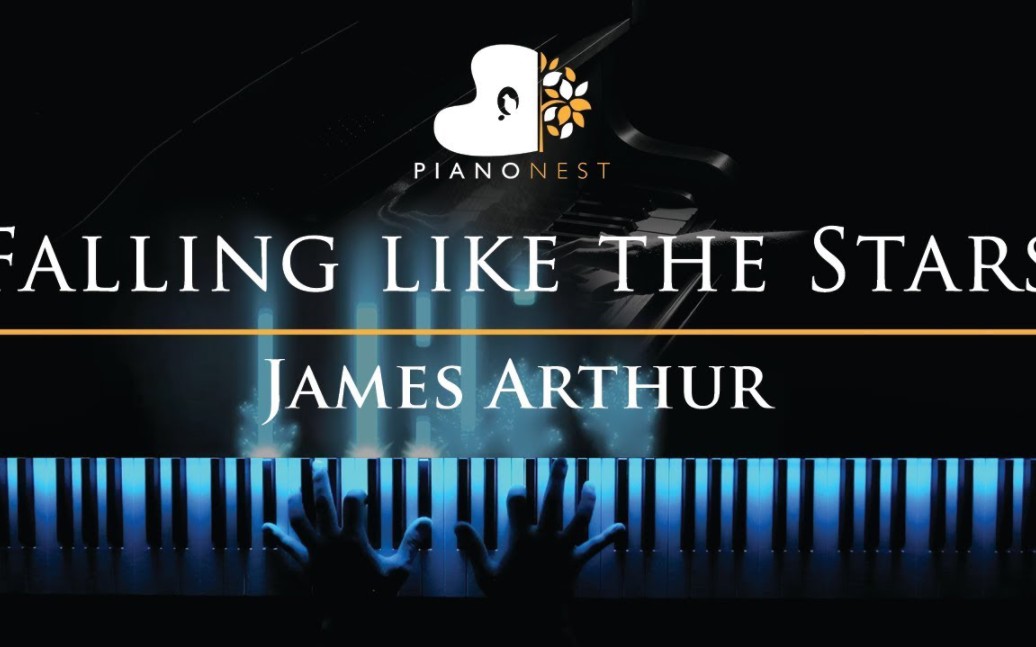 [图]James Arthur-Falling like the Stars-Piano Karaoke/Sing Along Cover with Lyrics