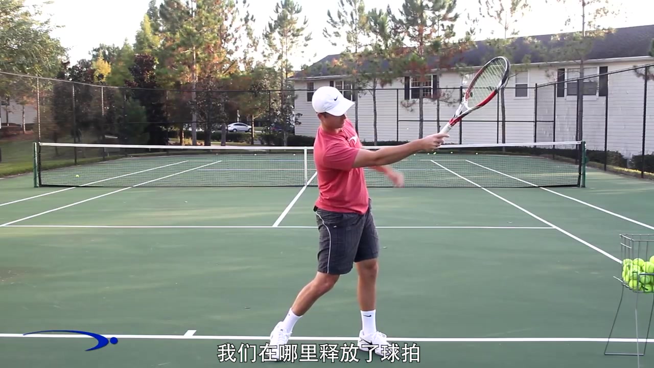 【技术讲解】 网球正手技术-为什么不把拍柄盖拉向球