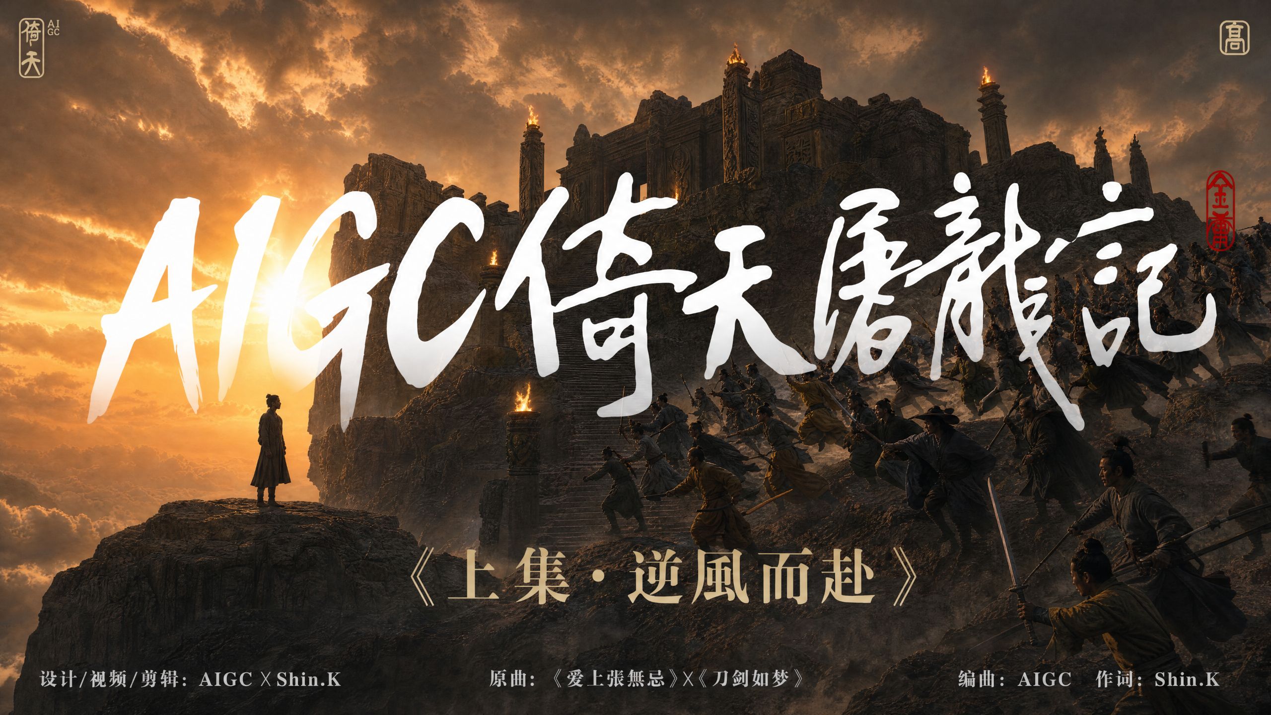 AIGC-倚天屠龙记上集-Shin.K