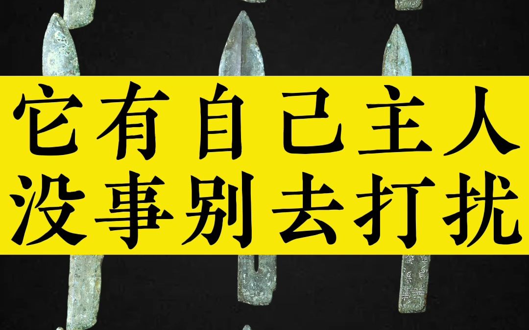 它有自己主人,没事别去打扰