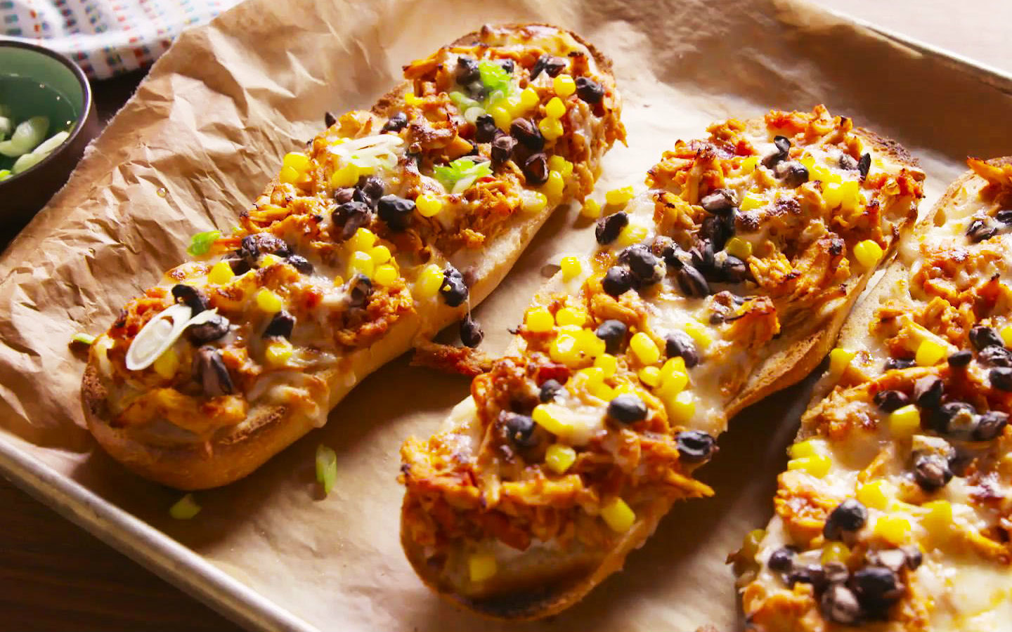 【法国面包披萨】tex-mex french bread pizza