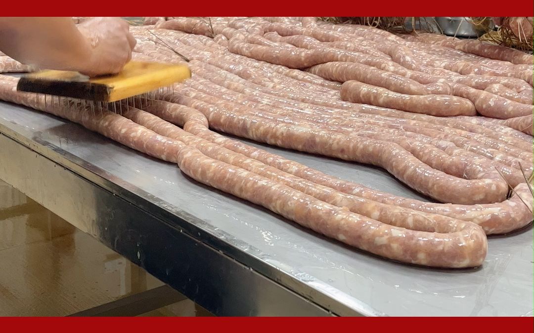 腊肠源头工厂批发不含碎肉,不含淀粉