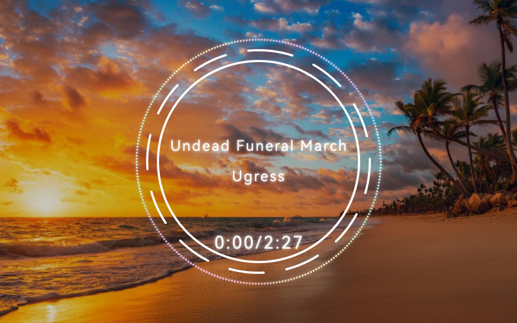 [图]【音频可视化】Undead Funeral March